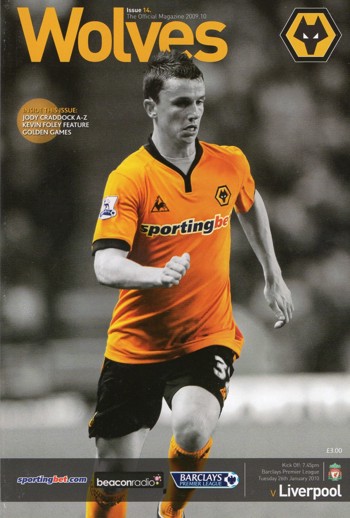 Match programme